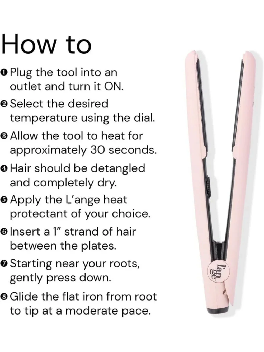 Ceramic Flat Iron Hair Straightener | Fast Heating, Moisture Lock, Shine